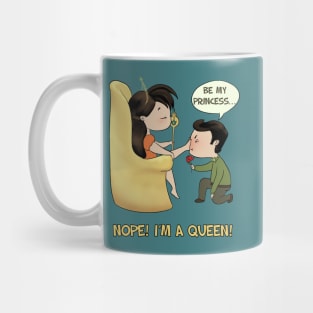 No Princess but Queen Mug